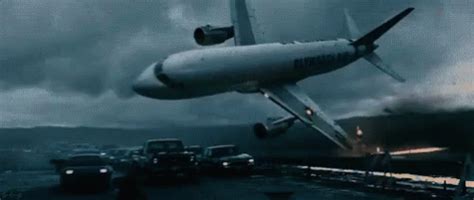 plane crash gif